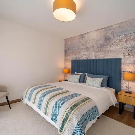 New Luxury Apartment, Sea View With Pool & Gym アパート ナザレ